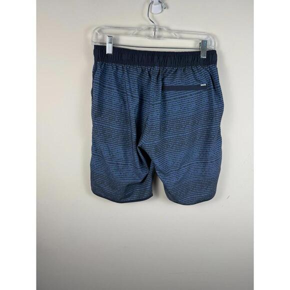 Vuori Banks Shorts Men's Small Blue 9in Inseam Linerless Running Gym - Picture 2 of 5